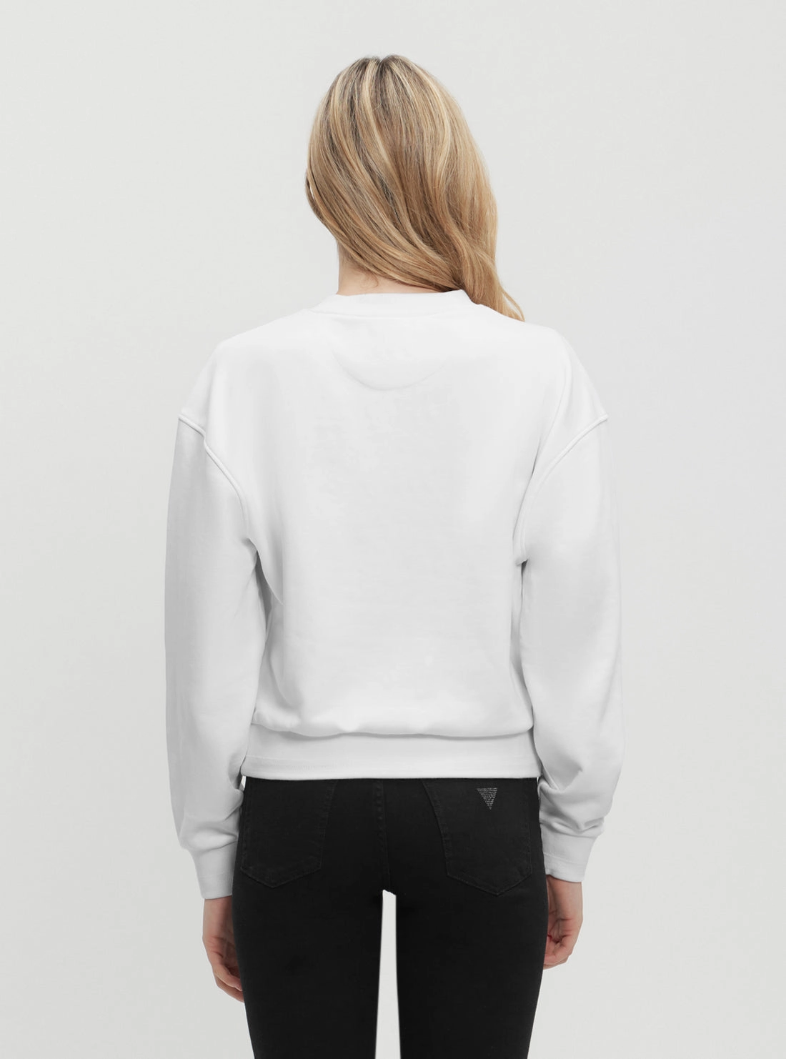 White G-Wave Logo Jumper